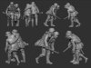 Zvezda 6143 German Medical Personnel (1941-1943) Art of Tactic 1/72