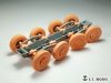 E.T. Model P35-104 WWII German Sd.Kfz.234 Small Diameter Weighted Wheels Type.4 1/35