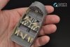 Quinta Studio QD32028 Bf 108 3D-Printed & coloured Interior on decal paper (for Eduard kit) 1/32