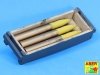Aber 16014 8,8 cm Tiger I high-explosive Ammo with box (1:16)