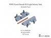 E.T. Model P35-033 WWII French Renault R35 Light Infantry Tank Workable Track ( 3D Printed ) 1/35