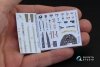 Quinta Studio QD32058 Bf 109K-4 3D-Printed & coloured Interior on decal paper (for Hasegawa kit) 1/32