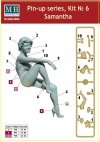 Master Box 24006 Pin-up series Kit No. 6 Samantha 1/24
