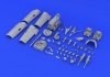 Eduard 648250 Bf 109G-6 engine & fuselage guns 1/48 EDUARD