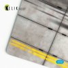 KELIK KS72002 CONCRETE PLATES TYPE 2 BASE - ACRYLIC 3 MM (280 X 180 MM) 1/72