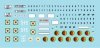 Star Decals 35-C1345 DDR - NVA 4. Numbers & insignia of the East German Nationale Volksarmee 1/35