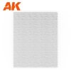 AK Interactive AK6584 WATER SHEET TRANSPARENT RUNNING WATER 245 X 195MM / 9.64 X 7.68 “ – TEXTURED ACRYLIC SHEET – 1 UNIT 