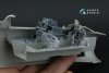 Quinta Studio QD+32231 Tornado ECR German 3D-Printed & coloured Interior on decal paper (Italeri) (with 3D-printed resin parts) 1/32