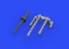Eduard 648516 P-38F/ G gun barrels 1/48 TAMIYA