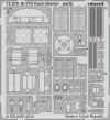 Eduard 73570 B-17G front interior AIRFIX A08017 1/72