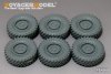 Voyager Model PEA360 Modern US COUGAR 6X6 MRAP Road Wheels Ver.A (6PCESS) 1/35