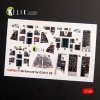 KELIK K48066 F-14B TOMCAT INTERIOR 3D DECALS FOR GWH KIT 1/48