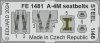 Eduard FE1481 A-4M seatbelts STEEL MAGIC FACTORY 1/48