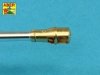 Aber 35L-241 7,5 cm barrel with muzzle brake for Panther Ausf.A (1:35)