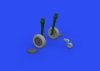 Eduard 648713 SBD-5 wheels REVELL, ACCURATE MINIATURES 1/48