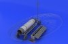 Eduard 648046 Rocket launcher B-8M1 and loading cart 1/48