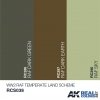AK Interactive RCS038 RAF TEMPERATE LAND SCHEME 3x10ml