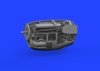Eduard 648982 P-38J right engine PRINT TAMIYA 1/48