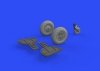 Eduard 632155 Bf 108 wheels spoked 1/32 EDUARD
