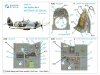 Quinta Studio QD48136 Spitfire Mk.V 3D-Printed & coloured Interior on decal paper (Tamiya) 1/48