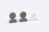 Eduard 648693 A6M2 wheels EDUARD 1/48