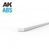 AK Interactive AK6708 STRIPS 0.50 X 1.00 X 350MM – ABS STRIP – 10 UNITS PER BAG