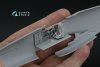 Quinta Studio QD48496 F-82E Twin Mustang 3D-Printed coloured Interior on decal paper (Modelsvit) 1/48