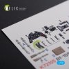KELIK K72105 BF109 G-6 interior 3D decals for Tamiya kit 1/72