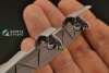 Quinta Studio QD32124 DH 82A Tiger Moth 3D-Printed & coloured Interior on decal paper (ICM) 1/32