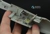 Quinta Studio QD+32241 MiG-3 3D-Printed & coloured Interior on decal paper (Trumpeter) (with 3D-printed resin parts) 1/32