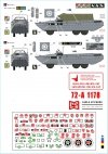 Star Decals 72-A1178 D-Day DUKW. British Amphibians # 3. 101 Coy (GT) and 377 Coy (GT) RASC. 1/72