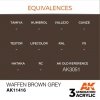 AK Interactive AK11416 Waffen Brown Grey 17ml