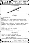 Master SM-700-056 British 4,5in/45 (11.4cm) QF Marks I,III and IV (18pcs) used on Ark Royal (1:700)