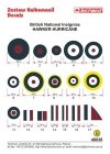 Techmod 48036 - British National Insignias - Hawker Hurricane (1:48)