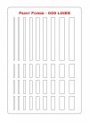 Paint Forge PFST009L STENCIL - LINES