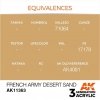 AK Interactive AK11363 French Army Desert Sand 17ml