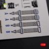 KELIK K48088 SBD-2 Dauntless interior 3D decals for Academy kit 1/48