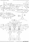 HobbyDecal ST48012V1 P-38 Stencils ver 1 1/48