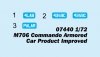 Trumpeter 07440 M706 Commando Armored Car Product Improved 1/72