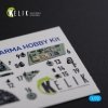 KELIK K72114 Hurricane Mk IIC interior 3D decals for Arma Hobby kit 1/72