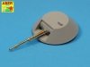 Aber 35L-124 Barrel for Russian 14,5mm heavy machine gun KPVT (1:35)	