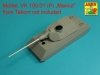 Aber 35L-327 Barrel 128mm PaK 44 L/55 for Vk 100.01(P) MAMMUT / Lufa 128mm PaK 44 L/55 do Vk 100.01(P) MAMMUT 1/35