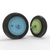 Quinta Studio QT48036 I-16 Wheels (late type) with separate hubs and weighted tires (all kits) 1/48