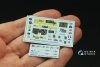 Quinta Studio QD48498 P-47С Thunderbolt 3D-Printed & coloured Interior on decal paper (Dora Wings) 1/48