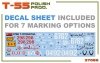 MiniArt 37068 T-55 POLISH PRODUCTION 1/35