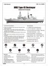 Trumpeter 04550 HMS Type 45 Destroyer (1:350)