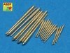 Aber 1:700L-30 Set of Barrels for Prinz Eugen class crusies 203mm x 8; 105mm x 12 1/700