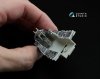 Quinta Studio QDS-32003 F-16C 3D-Printed & coloured Interior on decal paper ( Tamiya ) (small version) 1/32