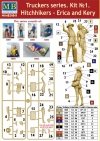 Master Box 24041 Truckers series. Hitchhikers, Erica and Kery (1:24)