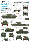 Star Decals 35-C1168 Commonwealth mix - Korean War 1950-53 1/35